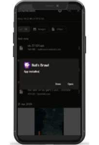 Nulls Brawl APK v65.165 –Privater Server mit Unlimited Gems 20 Step 3: Install the APK file